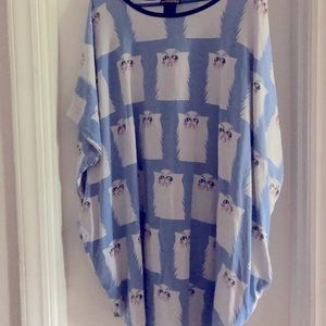 Nooworks Circle Dress in Grumpy Cats